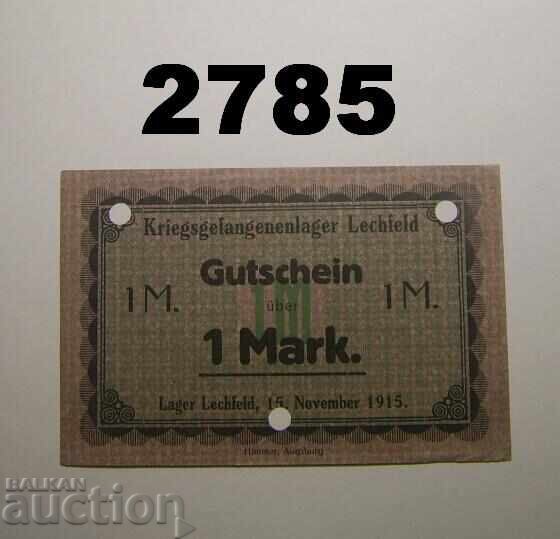 Lager Lechfeld 1 marcă 1915 Germania Lager Lechfeld 1 marcă 1915 Germania