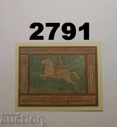 Ansbach 25 pfennig 1918 Germany with price 3.00 BGN | € 1.53