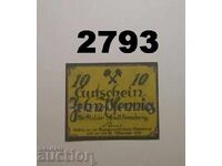 Annaberg 10 pfennig Notgeld Germany