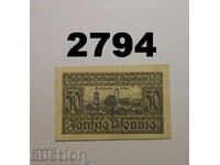 Auerbach 50 pfennig Notgeld Германия