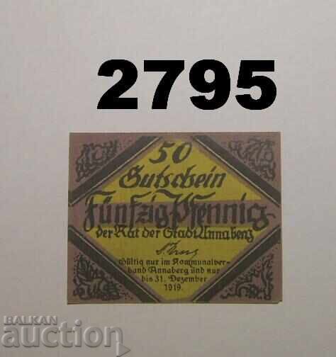 Annaberg 50 pfennig Notgeld Германия с цена 1.50 лв. | € 0.77 Annaberg 50 pfennig Notgeld Германия с цена 1.50 лв. | € 0.77