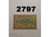 Flöha 10 pfennig Emergency Money Germany