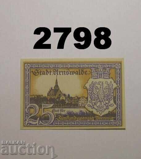 Arnswalde 25 pfennig 1920 Германия с цена 5.00 лв. | € 2.56
