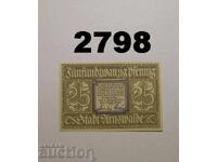 Arnswalde 25 pfennig 1920 Germany