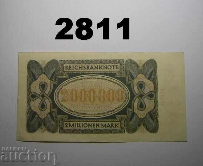 Germania 2 milioane mărci 1923 - 2.000.000 cu preț 8.00 BGN | € 4.09