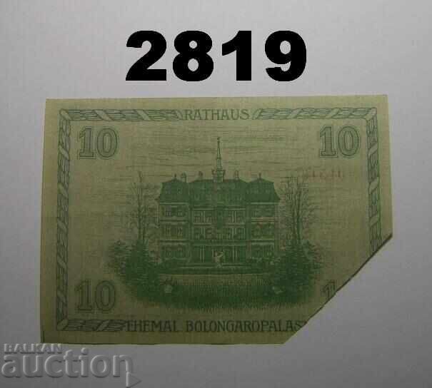 Maxim 10 mărci 1918 Germania cu preț 10.00 BGN | € 5.11