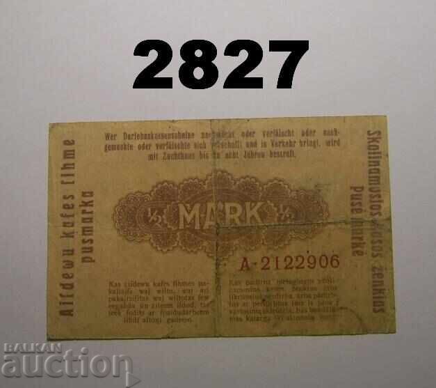 Lithuania 1/2 Mark 1918 Germany with price 12.00 BGN | € 6.14 Lithuania 1/2 Mark 1918 Germany with price 12.00 BGN | € 6.14
