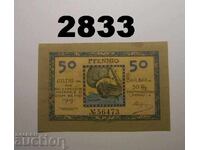 Λίνταου 50 φένιγκ Νότγκέλντ Γερμανία