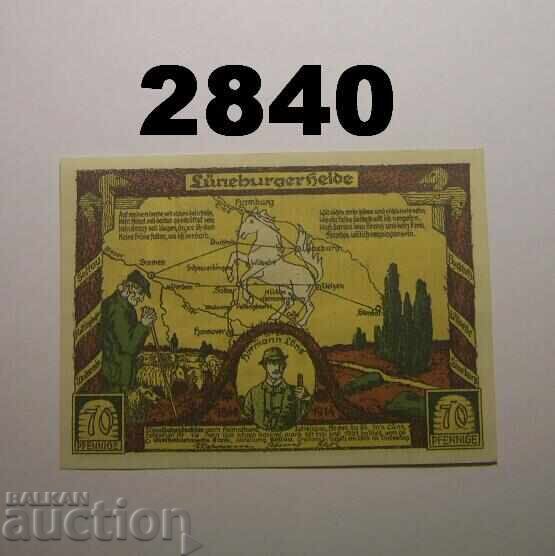 Σόλταου 70 φένιγκ 1921 Γερμανία