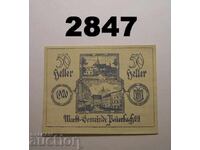 Peuerbach 50 Heller 1920 Austria