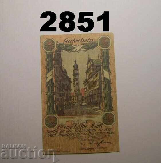 Augsburg 1/2 marcă 1918 Germania Augsburg 1/2 marcă 1918 Germania
