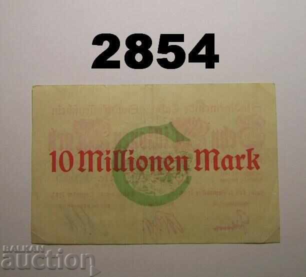 Rar Calw 10 milioane mărci 1923 Germania cu preț 10.00 BGN | € 5.11