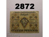 Stuttgart 50 pfennig Notgeld Germany