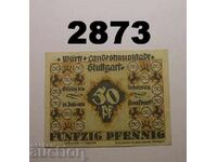 Stuttgart 50 pfennig Notgeld Germany