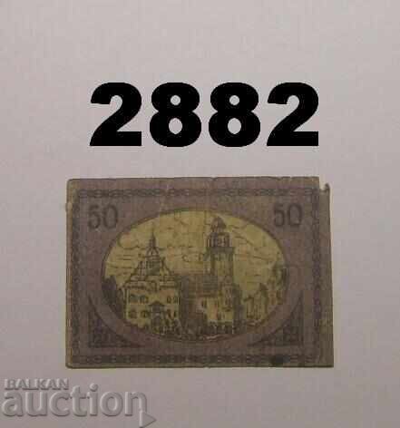 Plauen 50 pfennig 1919 Germany with price 1.00 BGN | € 0.51