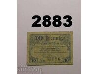 Grossenhain 10 pfennig Notgeld Германия