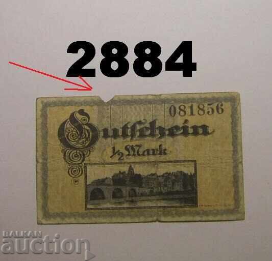 Wetzlar 1/2 mark 1918 Германия Wetzlar 1/2 mark 1918 Германия