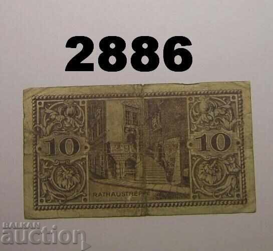 Görlitz 10 pfennig 1919 Германия с цена 1.00 лв. | € 0.51