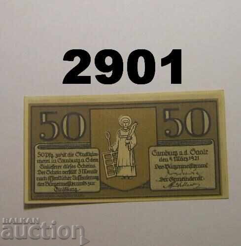 Camburg a. Saale 50 pfennig 1921 Германия