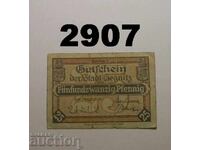 Liegnitz 25 pfennig 1921 Germany