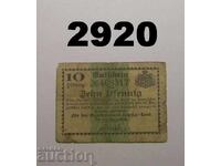 Leipzig-Land 10 pfennig până în 1918 Germania