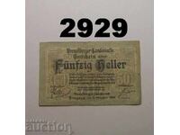 Bregenz 50 Heller 1919 Austria