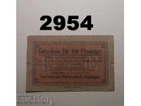 Göggingen 10 pfennig 1916 Germany