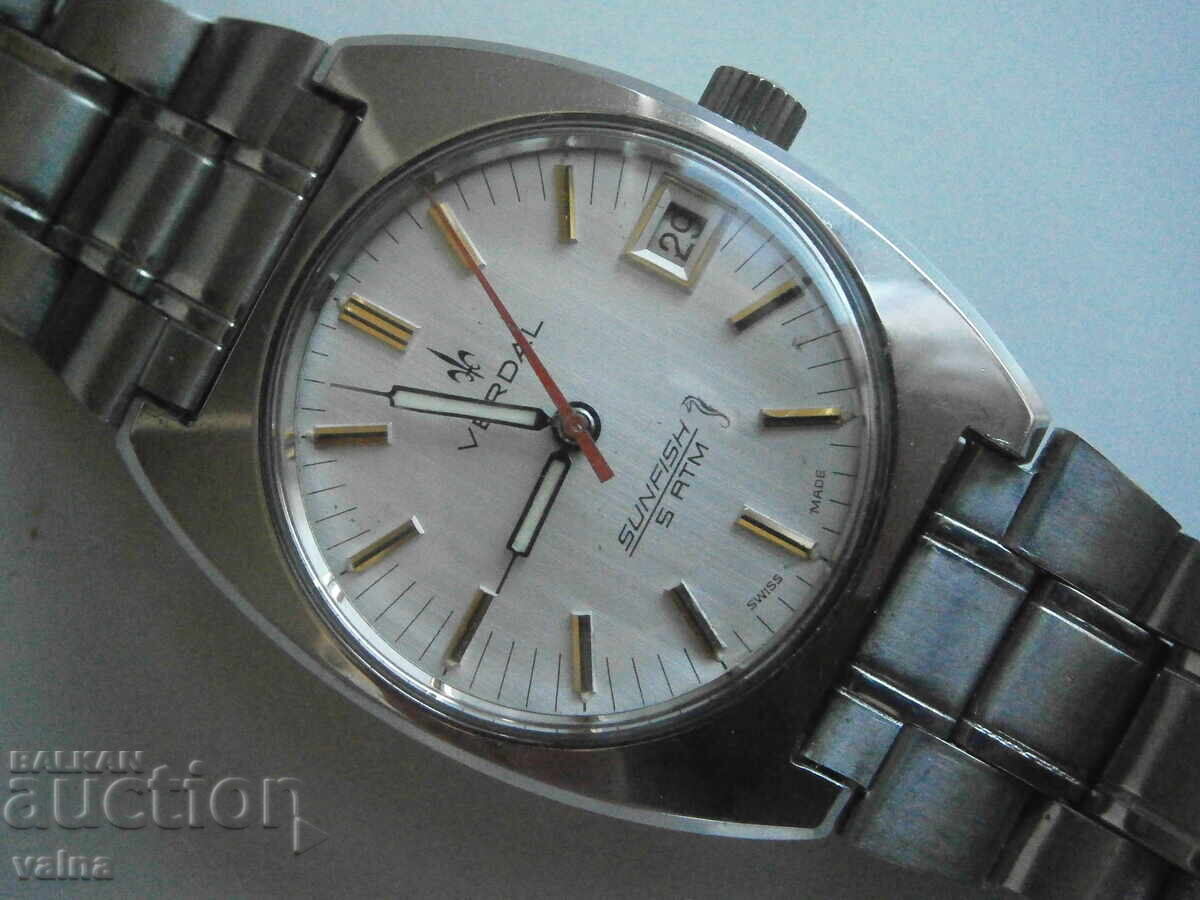 VERDAL Sunfish, cal. FHF-ST 974, χειροκίνητο, ΚΑΙΝΟΥΡΙΟ! VERDAL Sunfish, cal. FHF-ST 974, χειροκίνητο, ΚΑΙΝΟΥΡΙΟ!