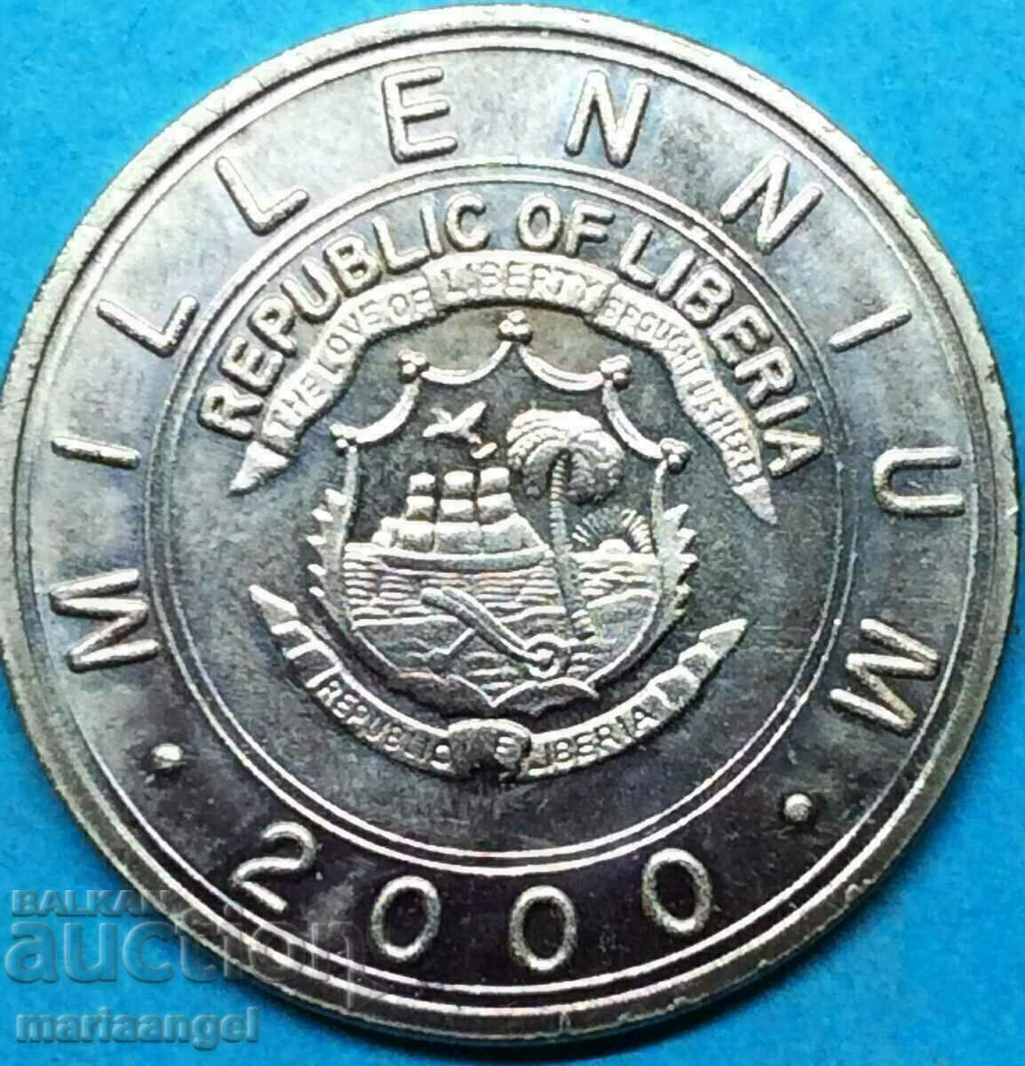 Λιβερία 2000 $5 Χιλιετία! με τιμή 21.00 BGN | € 10.74