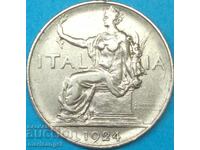 1 Λίρα 1924 Ιταλία