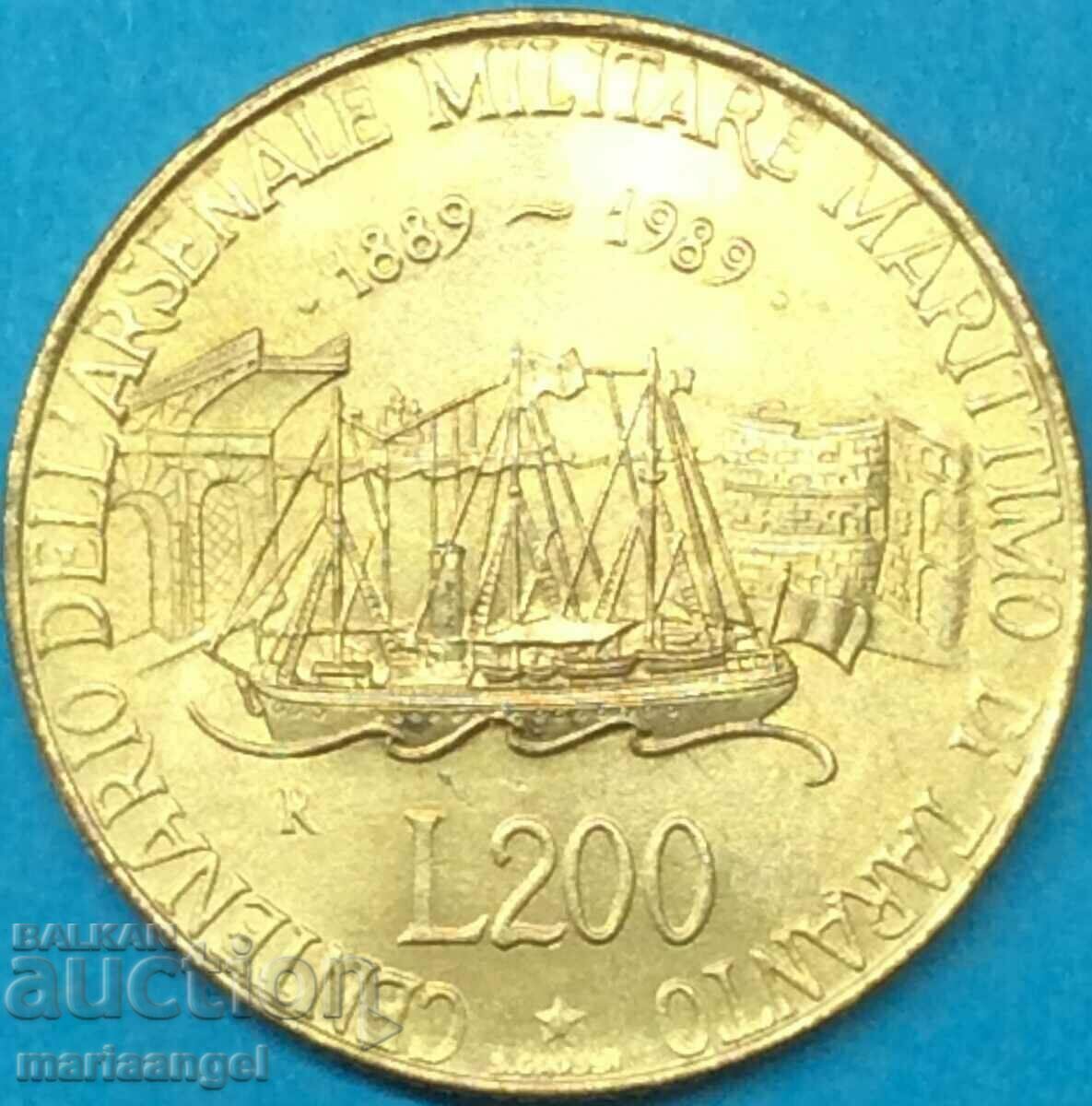 200 λιρέτες 1989 Ιταλία - 5