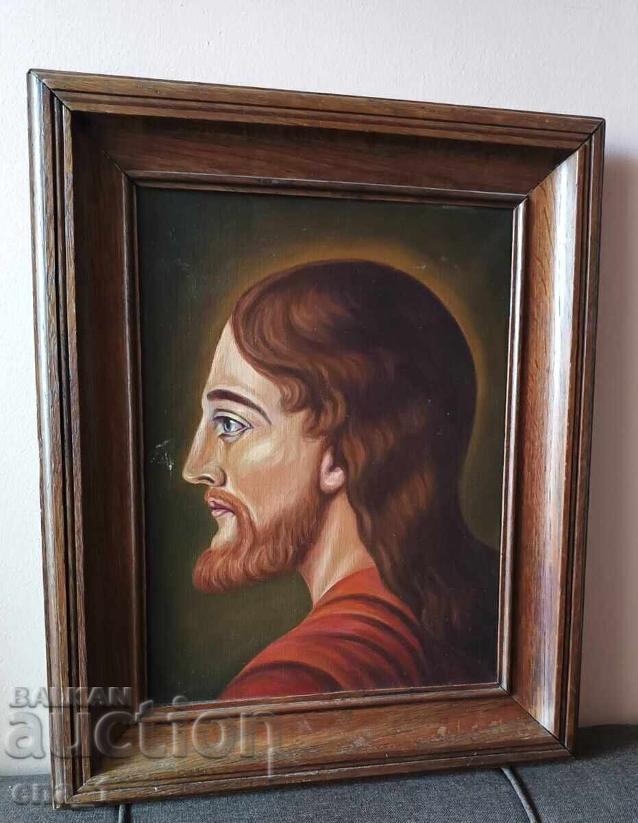 Licitație Iisus Hristos — după F. Dubec, copie după Henri De Kock din 1935 Licitație Iisus Hristos — după F. Dubec, copie după Henri De Kock din 1935