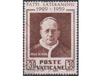 Σφραγισμένη γραμματόσημο Πάπα Πίου XI 1959 από το Βατικανό