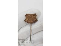 Рекламен Фирмен царски знак, значка "ТРОЙКА"