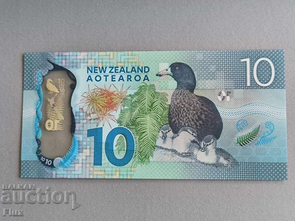 Банкнота - Нова Зеландия - 10 долара UNC | 2015г.