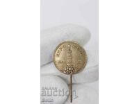 Rare Historical Royal Badge, Monument "ETRO-POLE"