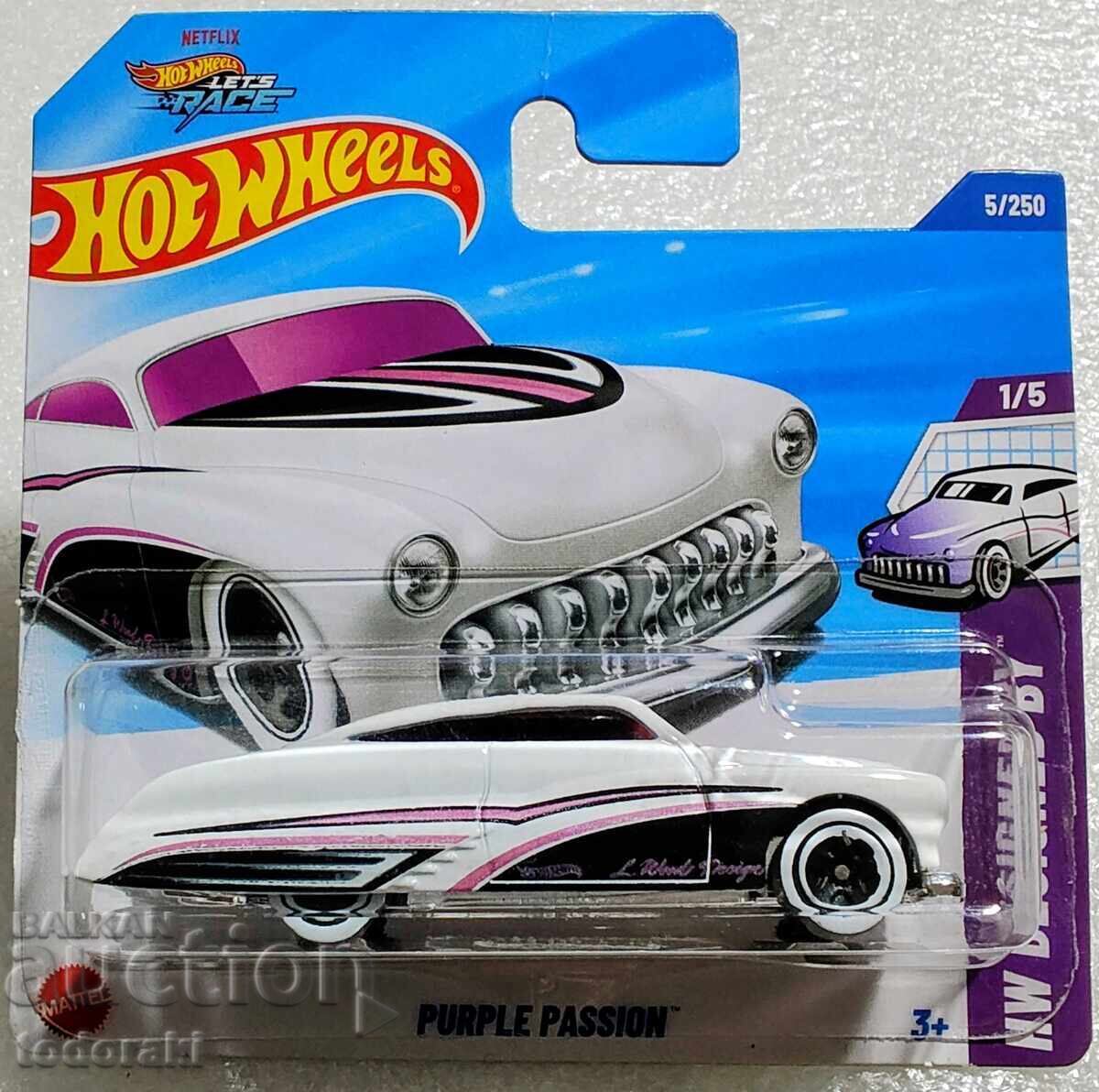 Hot Wheels Purple Passion 1:64 Mașinuță Hot Wheels Purple Passion 1:64 Mașinuță