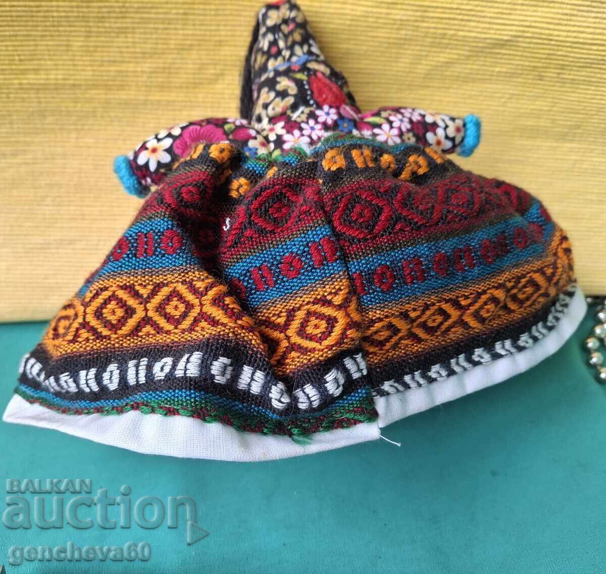 Păpușă tradițională din cârpă, costum popular din Andola - 5