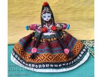 Păpușă tradițională din cârpă, costum popular din Andola