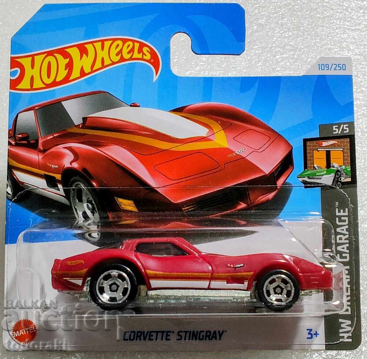 Hot Wheels Corvette Stingray Khot Uils 1:64 Chevrolet Corvette Hot Wheels Corvette Stingray Khot Uils 1:64 Chevrolet Corvette