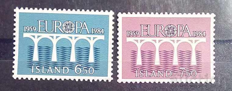 Iceland 1984 Europe CEPT Bridges MNH