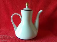 WEIMAR Harmonie Star porțelan cană cobalt aurire Germania