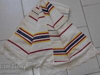 Παλιά πετσετάκι με δαντέλα 1.98/40εκ. κεντητό κέντημα