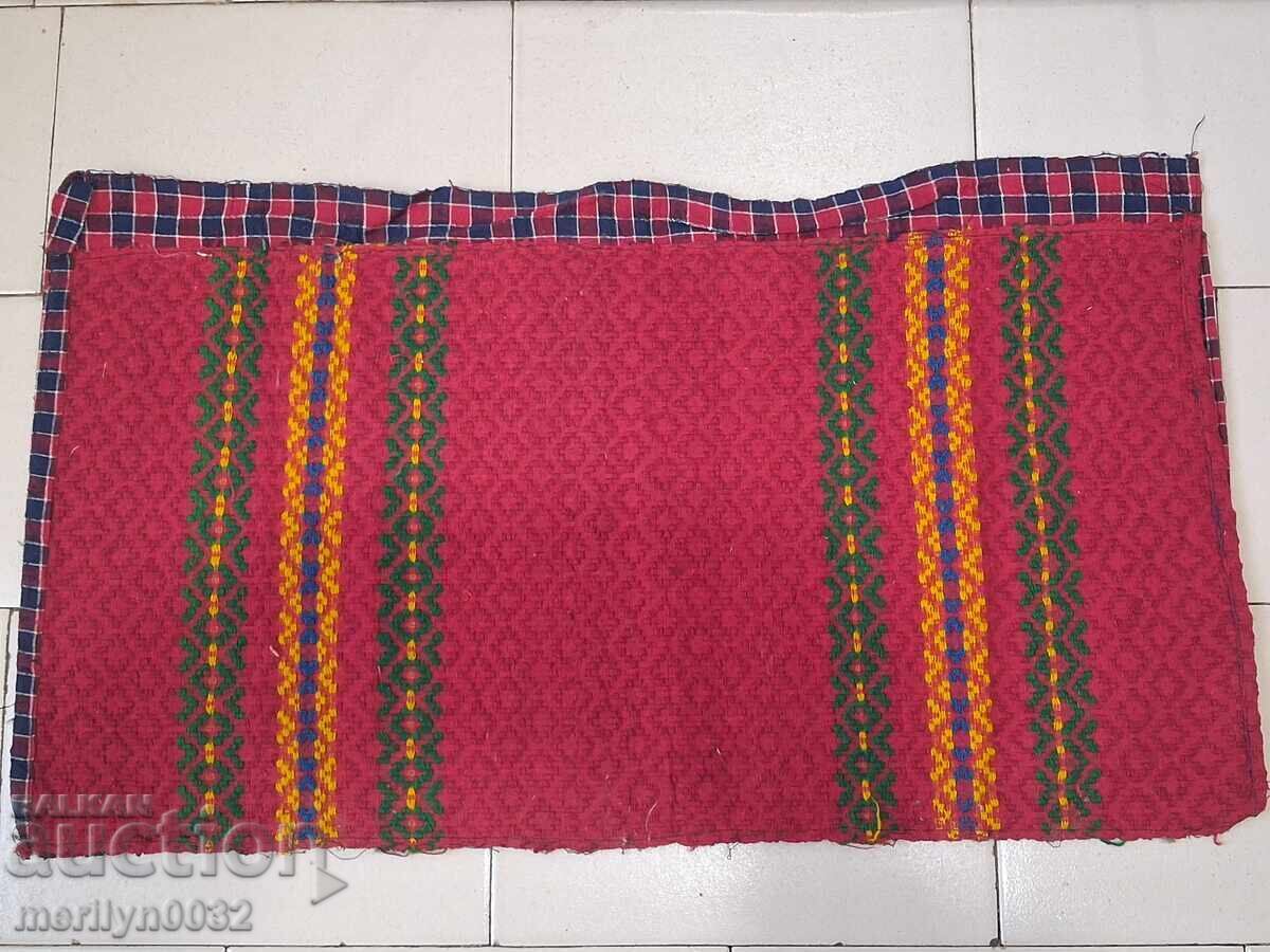 Old woven embroidered embroidered costume pillow case