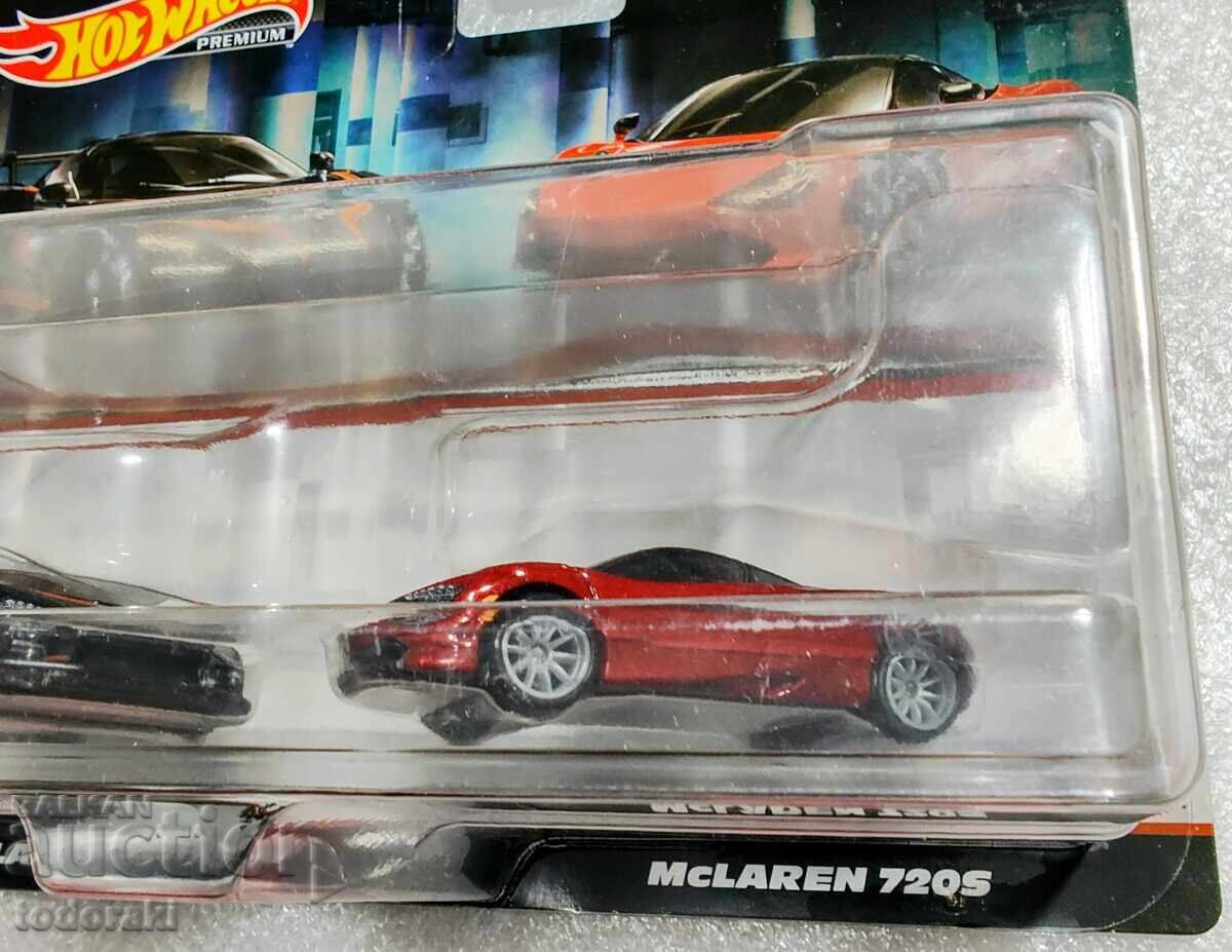 Hot Wheels Premium McLaren Senna and 720S with price 80.00 BGN | € 40.90