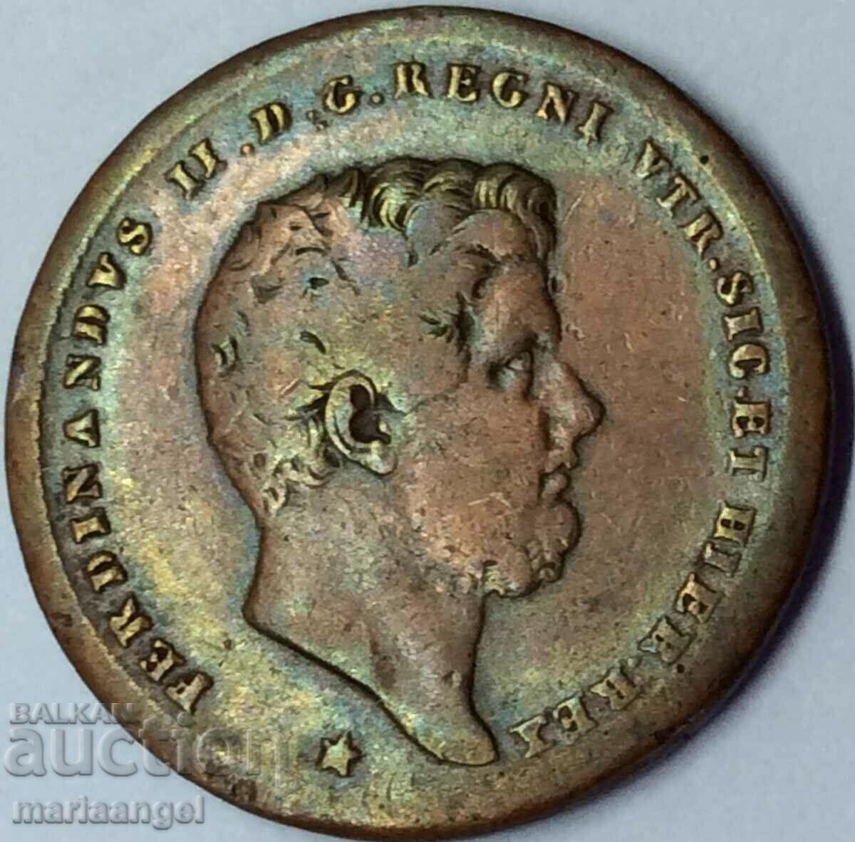 Παράδοση 2 Tornesi 1851 Ιταλία Ferdinand I - ποιότητα