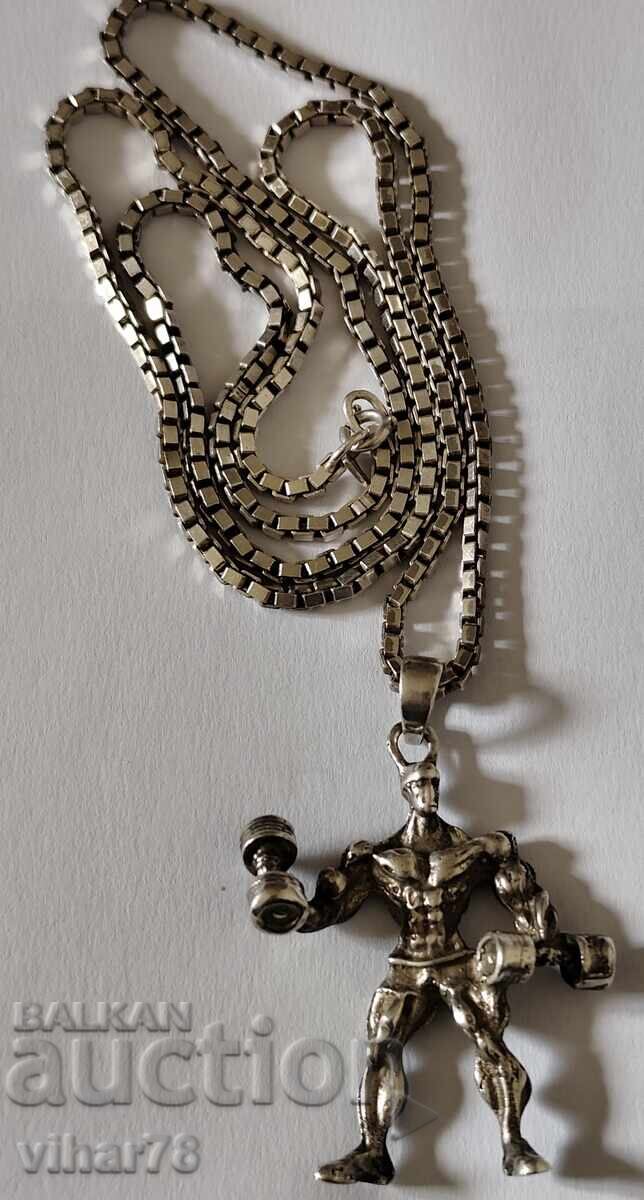 Сребърен синджир с висулка с цена 199.99 лв. | € 102.25 Сребърен синджир с висулка с цена 199.99 лв. | € 102.25