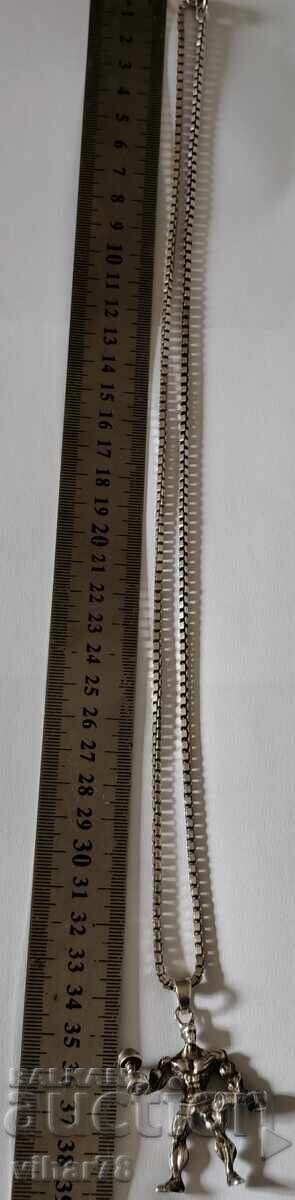 Сребърен синджир с висулка - 5 Сребърен синджир с висулка - 5