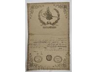 Vechi document otoman, contract, autorizație, titlu de proprietate (Tapia)? Tugra