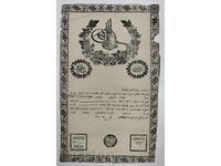 Vechi document otoman, contract, autorizație, titlu de proprietate (Tapia)? Tugra